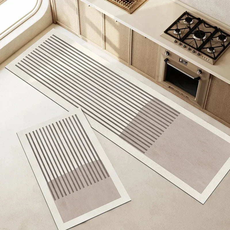 Tappetino da cucina elegante e antiscivolo – durevole, super assorbente e comodo, per una cucina sicura