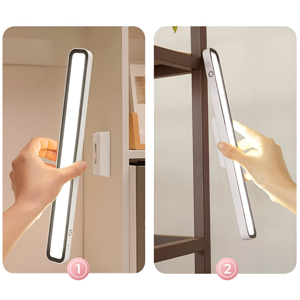 Florentia - Barra di Luce LED Magnetica Portatile Ricaricabile