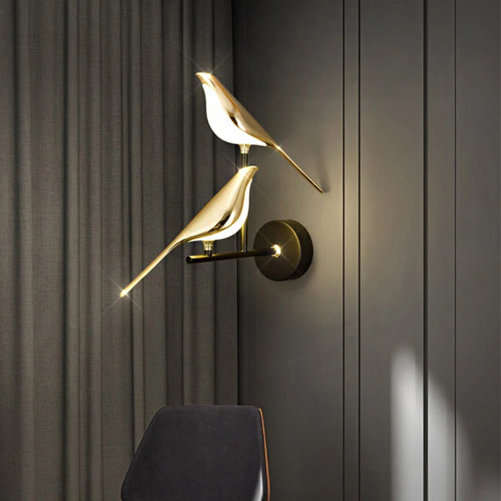 Lampada da parete LED rotante - LuminaBird