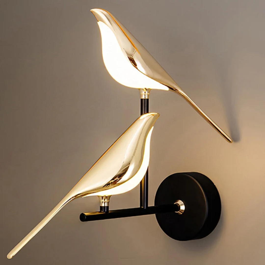 Lampada da parete LED rotante - LuminaBird