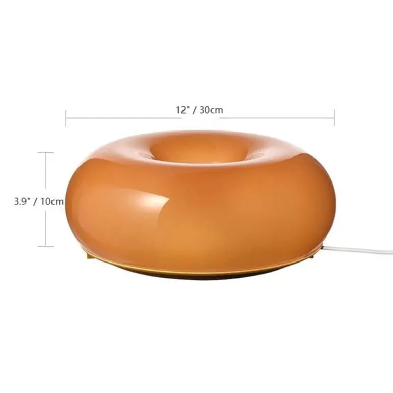 Lampada da Tavolo Donut - Lampada da Tavolo LED Moderna a Forma di Donut