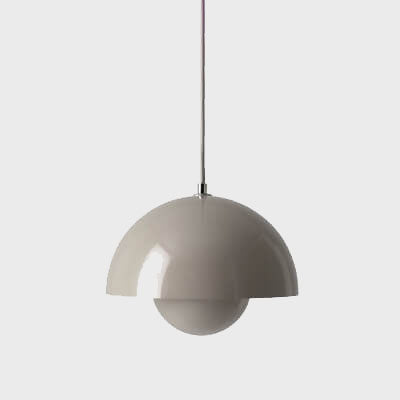 ZenithSphere Lampada a Sospensione Moderna a Forma di Semisfera