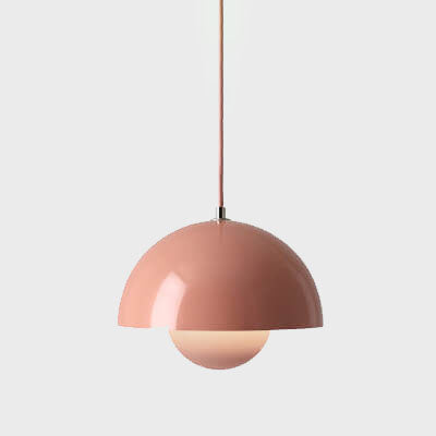 ZenithSphere Lampada a Sospensione Moderna a Forma di Semisfera