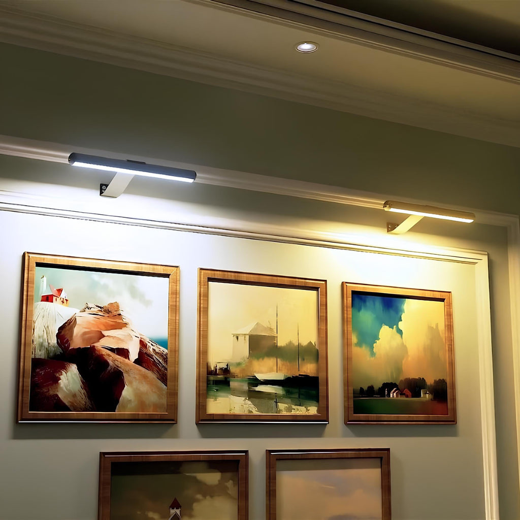Lovira | Luce LED Ricaricabile per Opere d'Arte da Parete con Telecomando