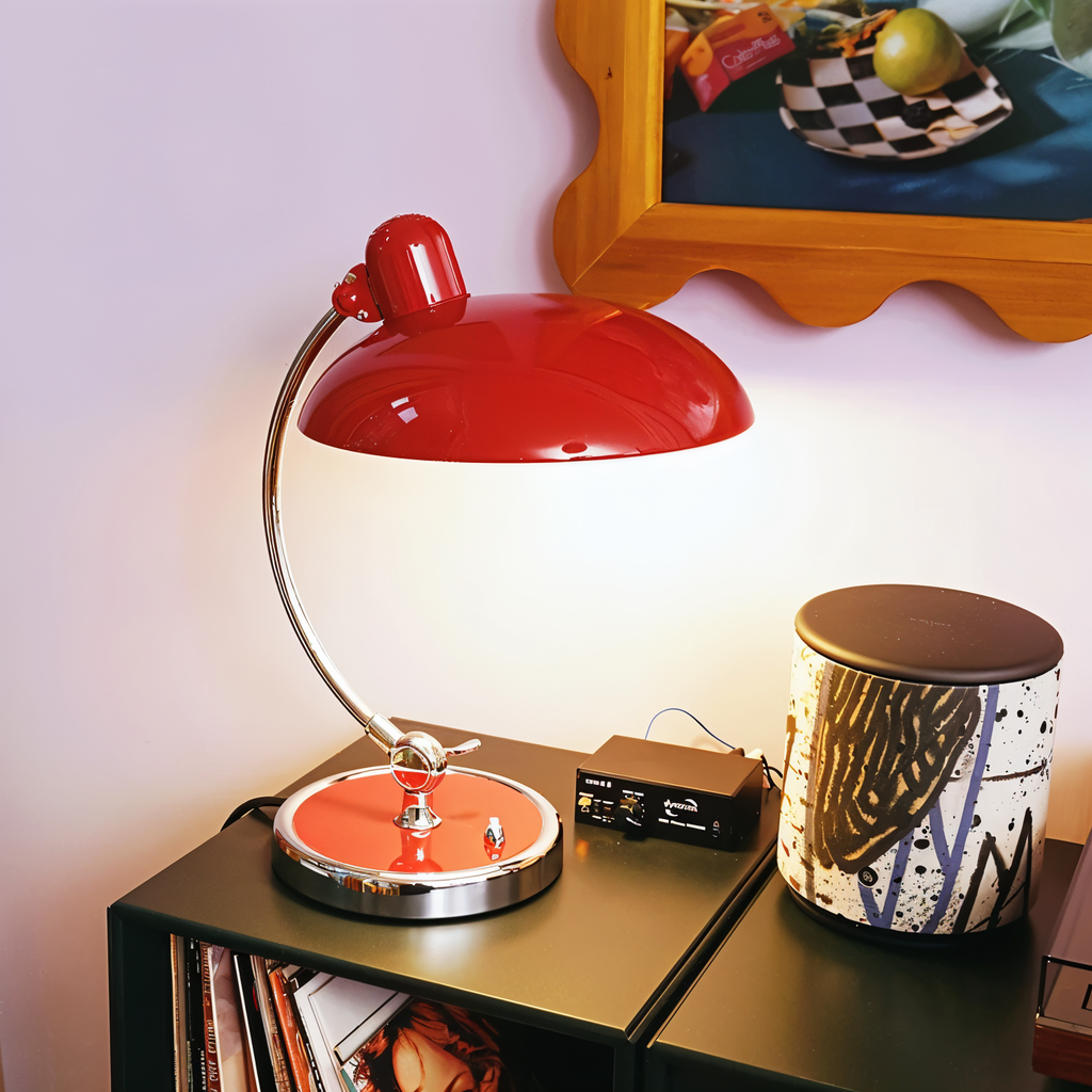 Lampada da scrivania vintage in ferro regolabile – Virella