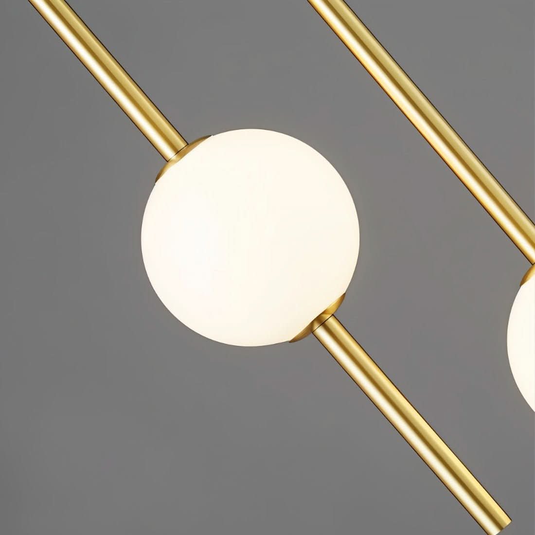 Lampadario a LED con Globo in Vetro Afzal