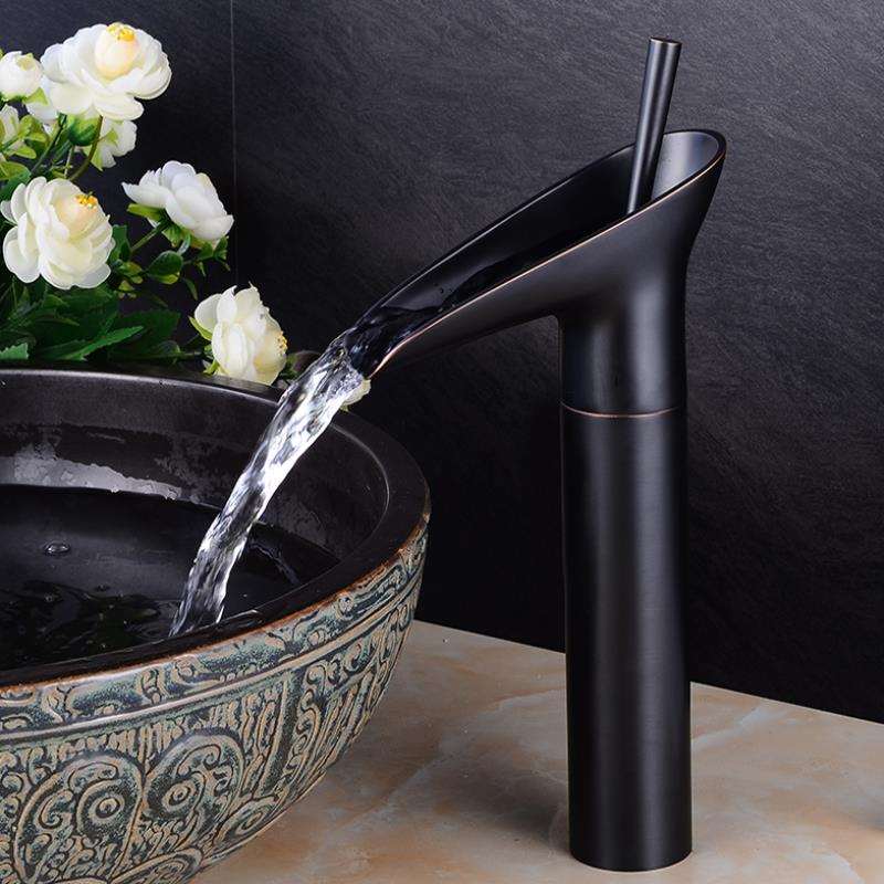 Fontana Antico Rubinetto Bagno Lavabo Rubinetto Ottone Lavello Miscelatori