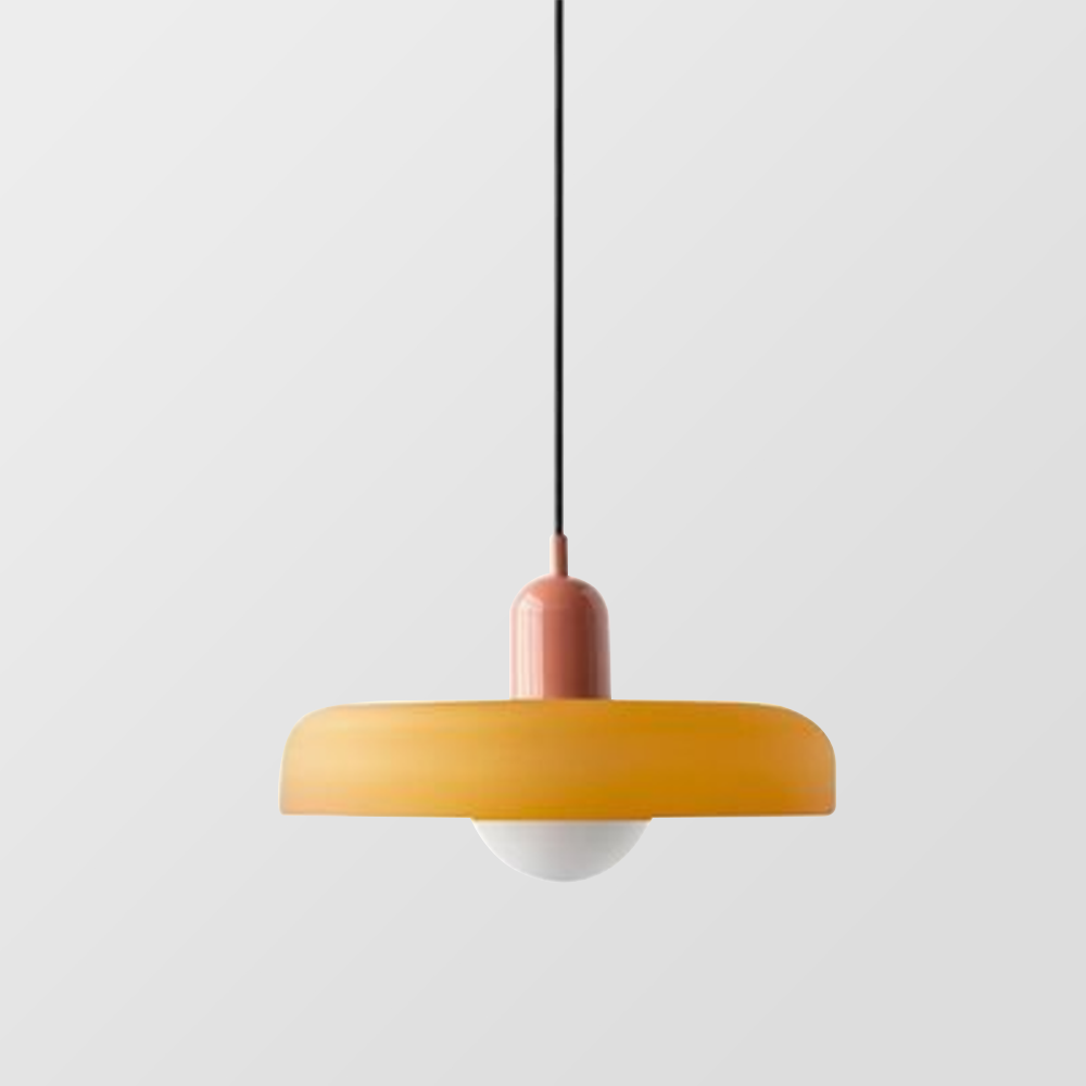 Skanto | Lampada a sospensione colorata in stile Bauhaus - StiloGlas