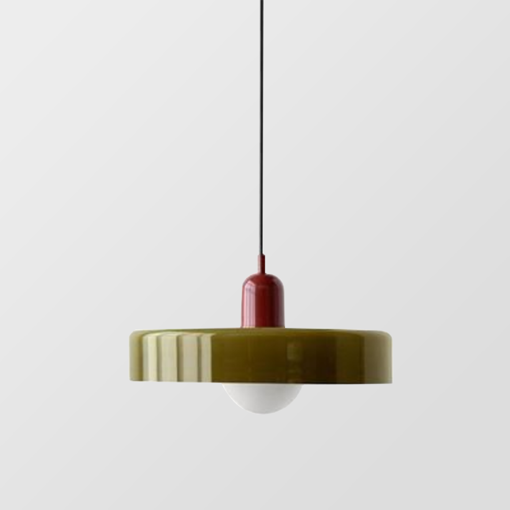 Skanto | Lampada a sospensione colorata in stile Bauhaus - StiloGlas