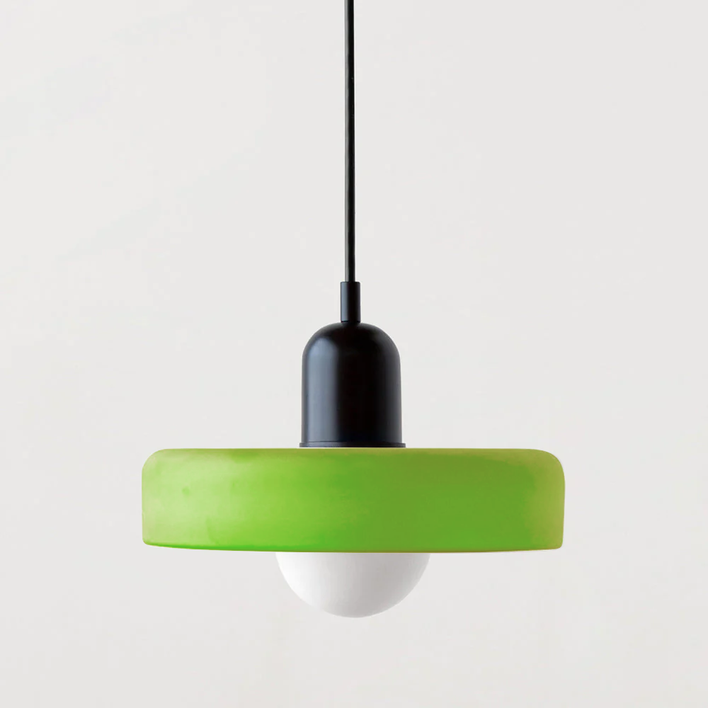Skanto | Lampada a sospensione colorata in stile Bauhaus - StiloGlas