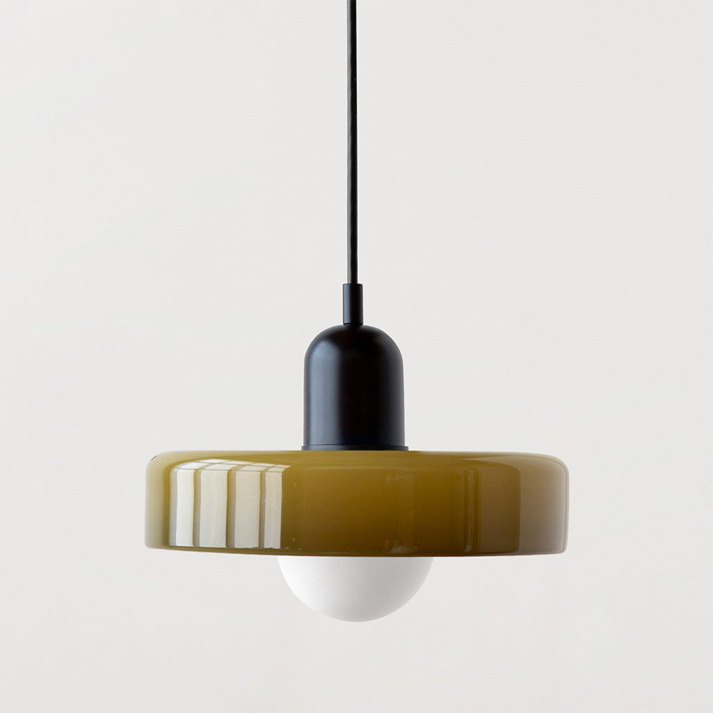 Skanto | Lampada a sospensione colorata in stile Bauhaus - StiloGlas
