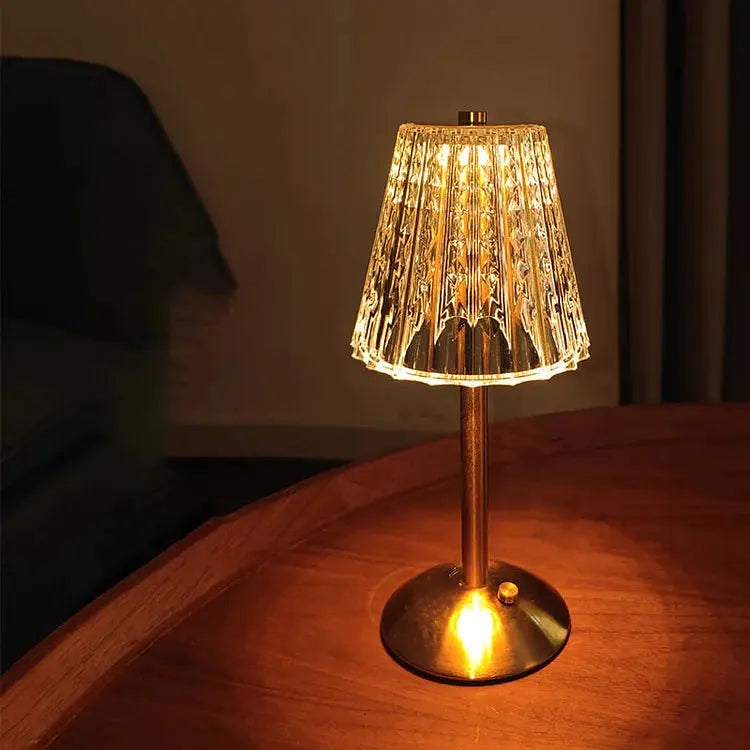 Luxe - Lampada da Tavolo Ricaricabile Wireless a Tocco