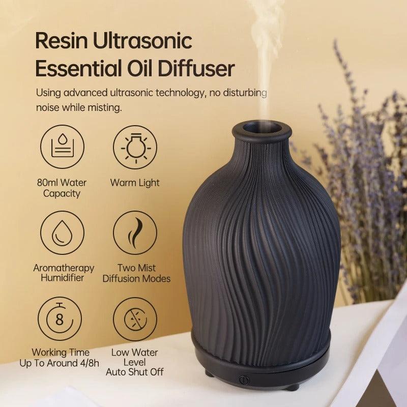 BohoBreeze – Diffusore di Aroma ad Ultrasuoni & Purificatore d'Aria | Design a Vaso Bohemien
