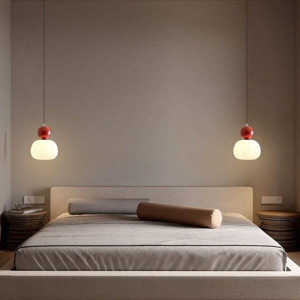 Lampadario Art Deco in tonalità crema – Stile ed Eleganza