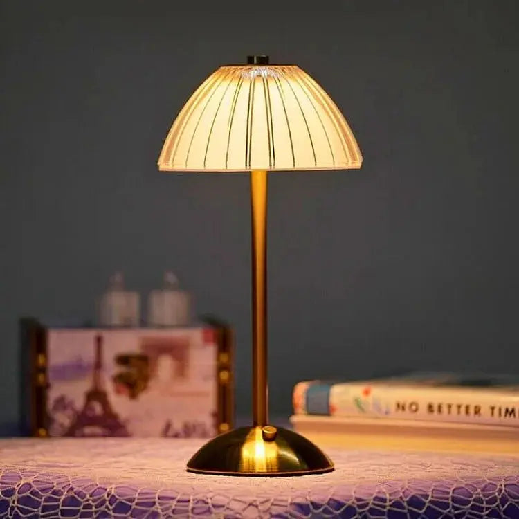 Luxe - Lampada da Tavolo Ricaricabile Wireless a Tocco