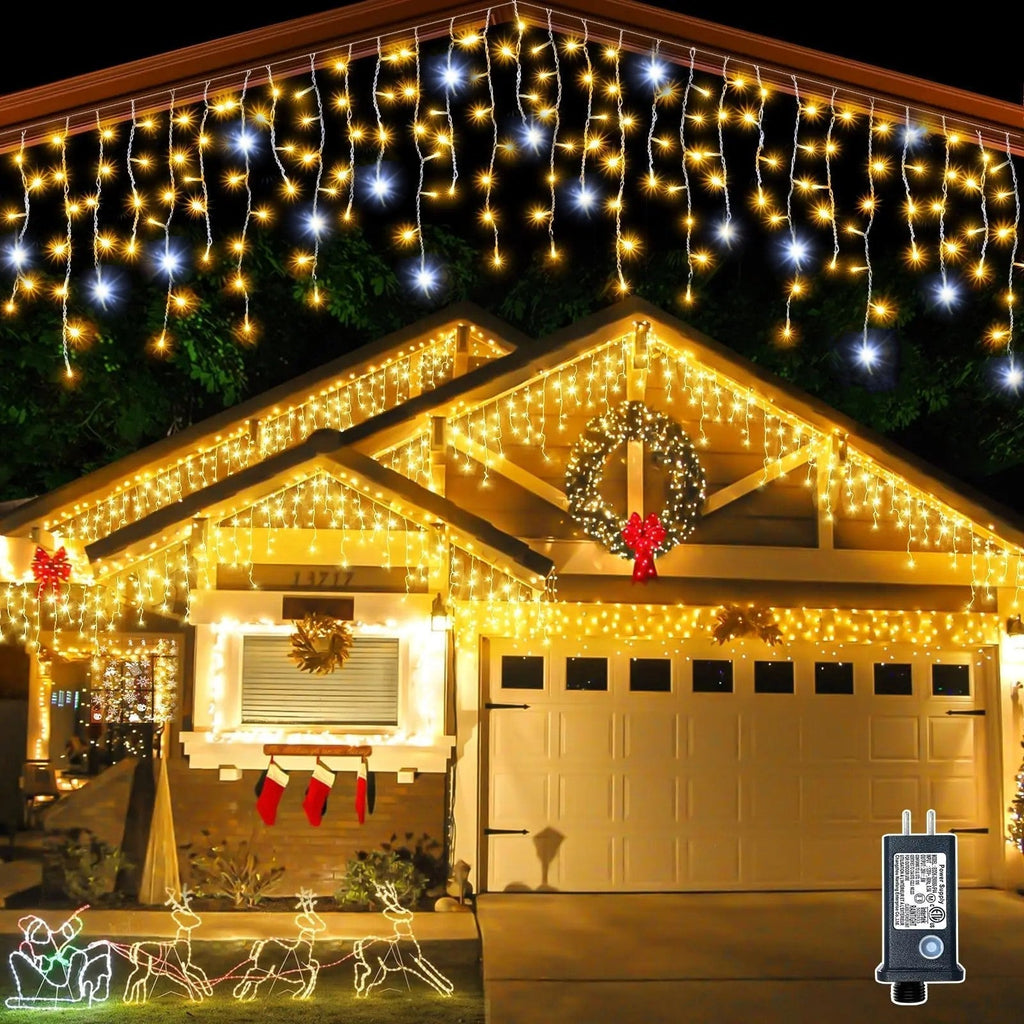 Luci decorative natalizie LED da esterno