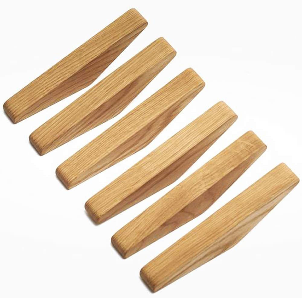 Set di Ganci a Muro Nordhaak – 6 Ganci Minimalisti in Legno Massello