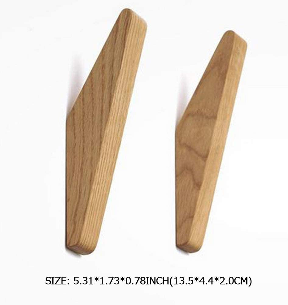 Ganci da Parete in Legno Massello Nordhaak – Ganci per Cappotti in Legno Massello Minimalisti