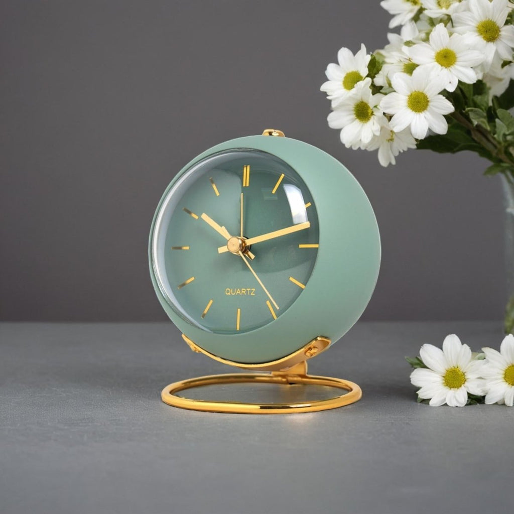 Nelvor | Orologio da Tavolo LED con Allarme in Sei Colori per Scrivania, Comodino e Mensola d'Ingresso