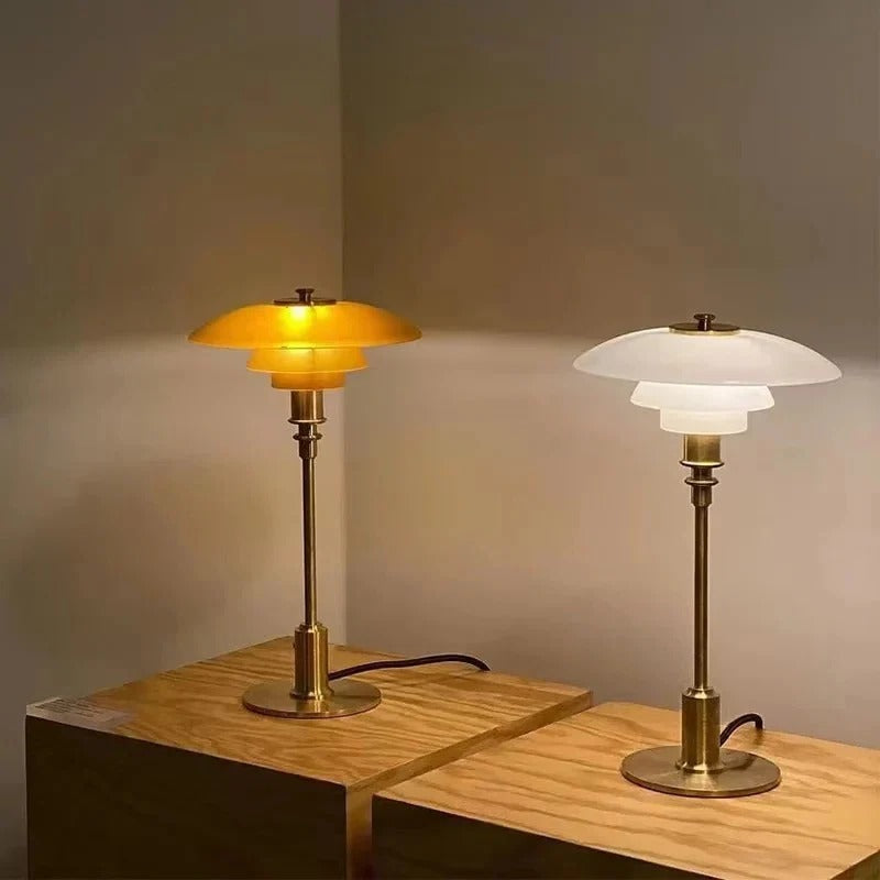 Lampada da Tavolo Dimmerabile Rotonda