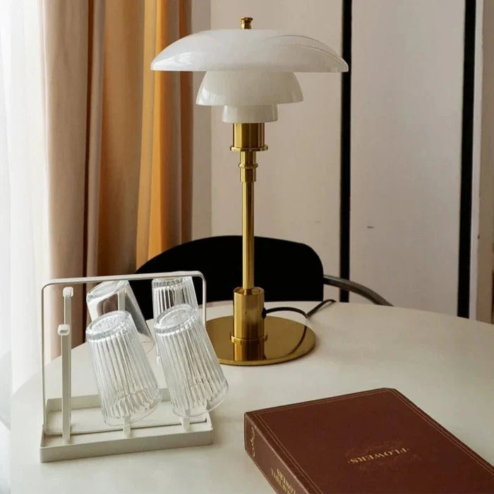 Lampada da Tavolo Dimmerabile Rotonda