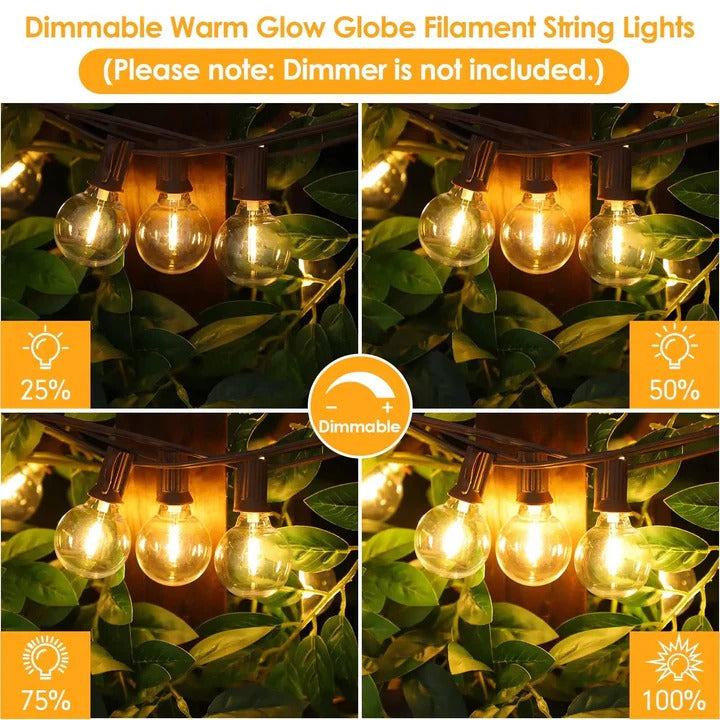 Skanto | Catena luminosa LED da esterno per casa e eventi