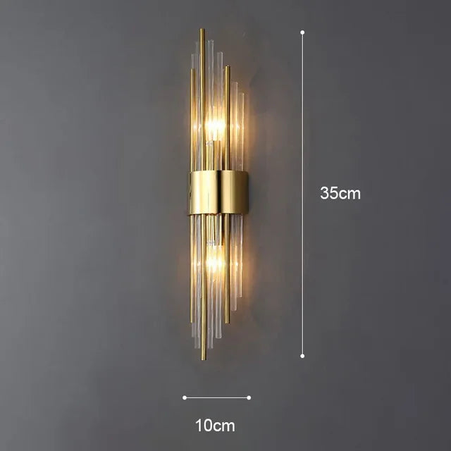 Applique Eleganza Senza Tempo – Luce Calda Morbida e Design Moderno Classico