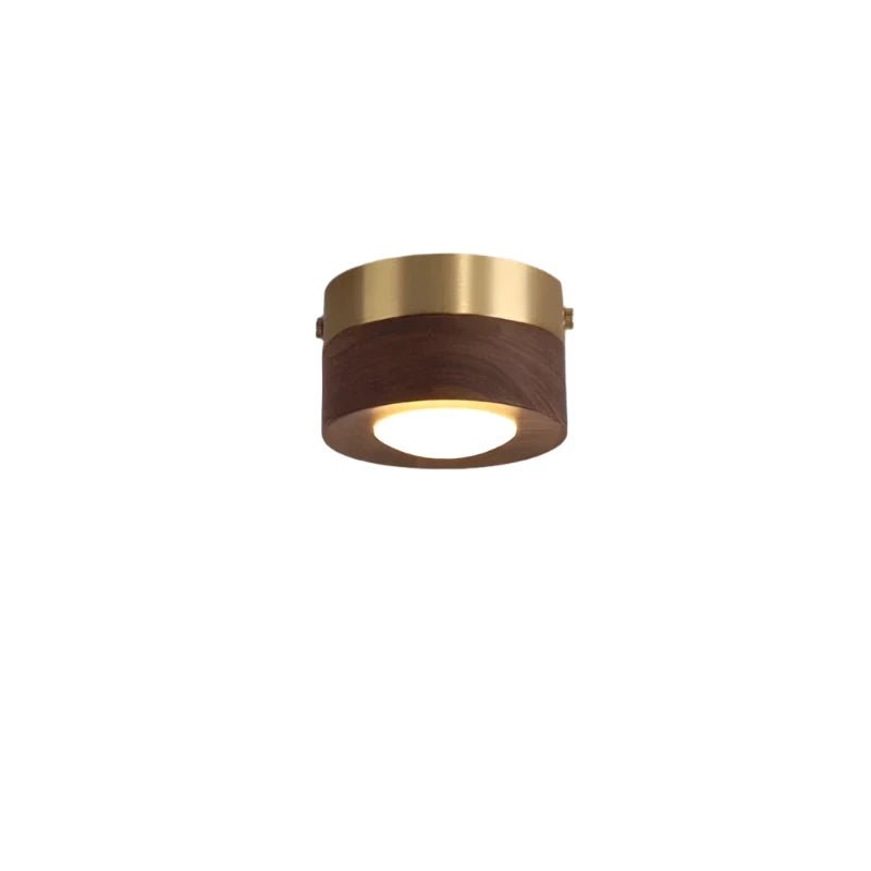 LignaShine Lampada da soffitto in legno a incasso