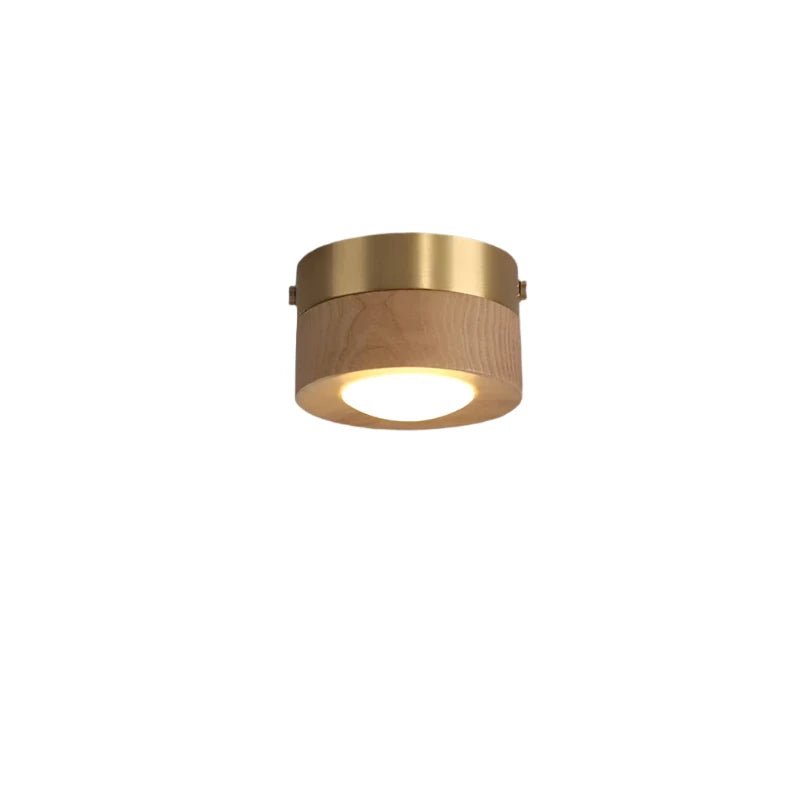LignaShine Lampada da soffitto in legno a incasso