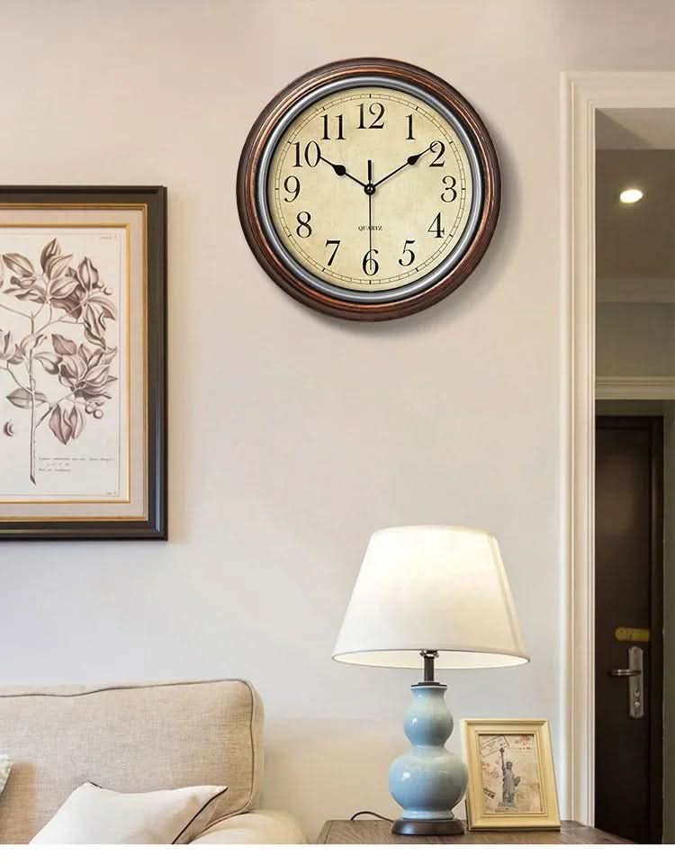 Orologio da Parete Classico Silenzioso per Casa o Ufficio