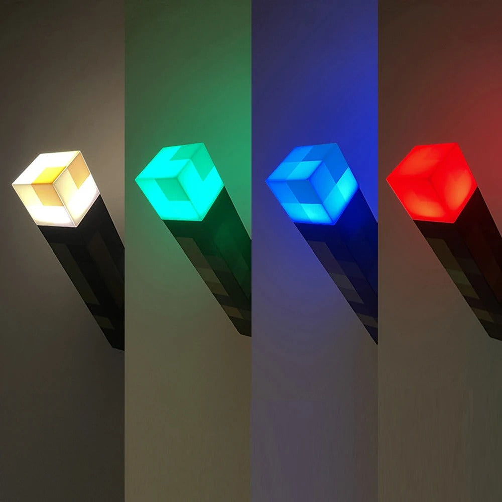 GlowTorch | Illuminazione suggestiva con lampada LED Minecraft