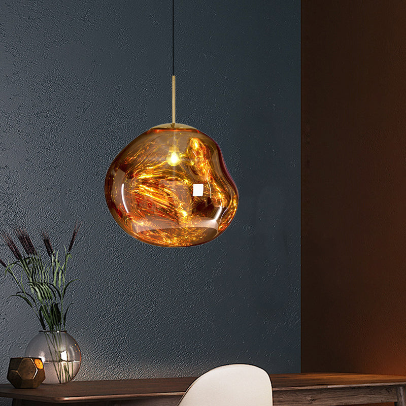 Lampada a Soffitto in Vetro Acrilico Moderna - LunaLux