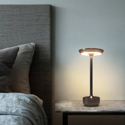 Lampada da tavolo LED wireless di lusso - Luna Glow