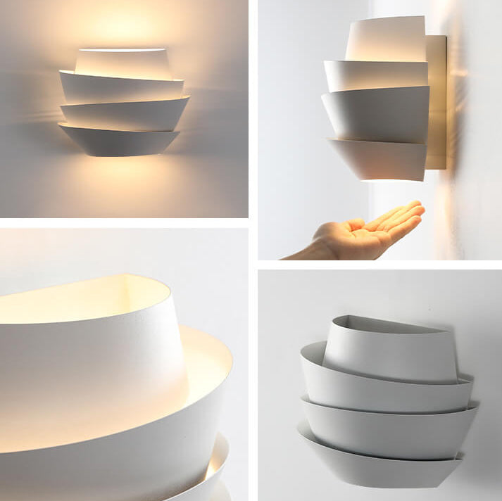 Lampada da parete scandinava con doppio punto luce - NordGlow