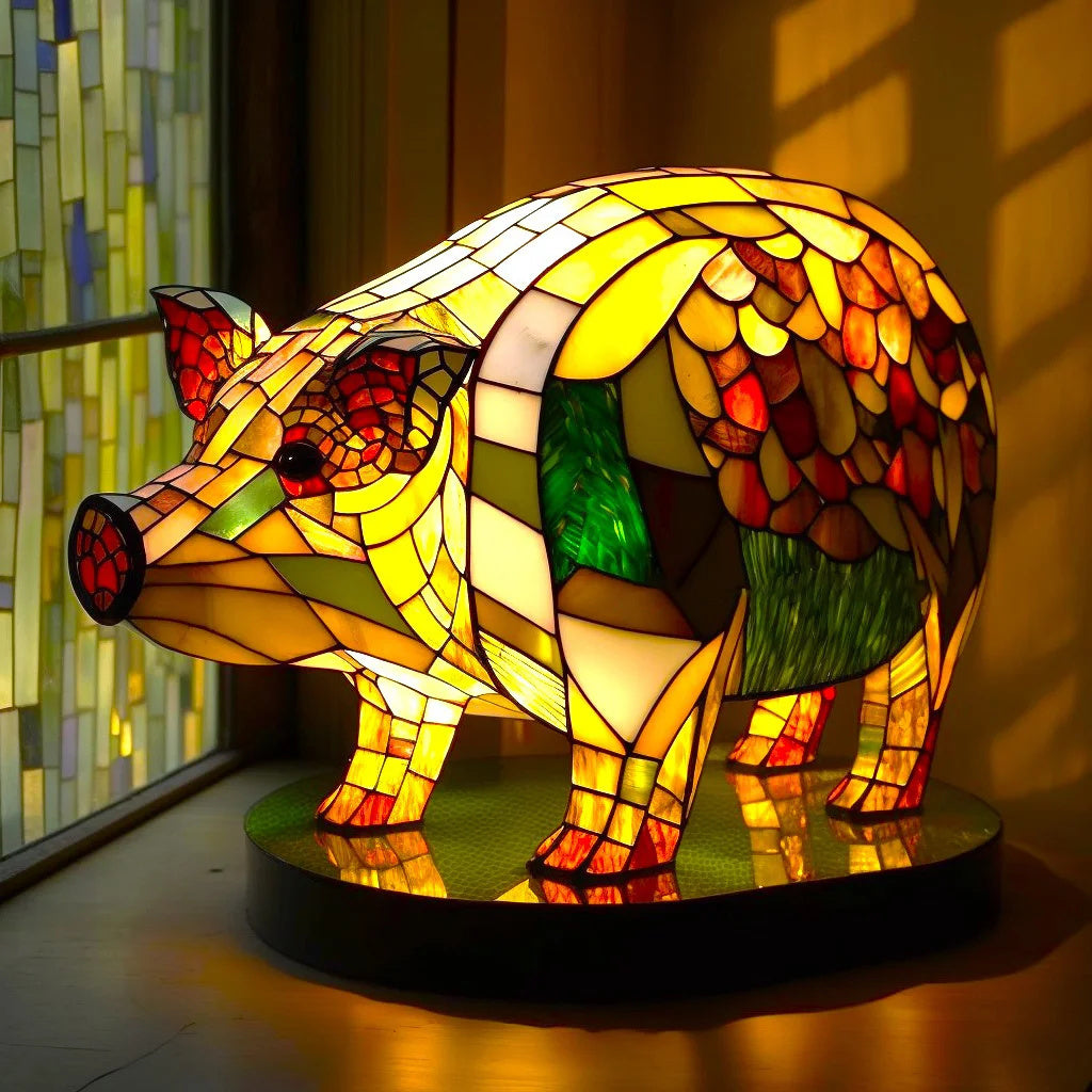 Lampada Notturna con Animali Colorati - Elemento Stiloso nella Tua Stanza