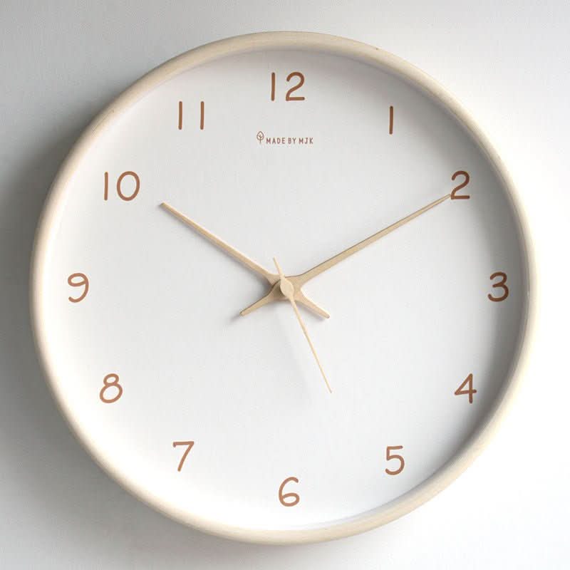 Orologio da parete in legno massello Stille Solid Tre