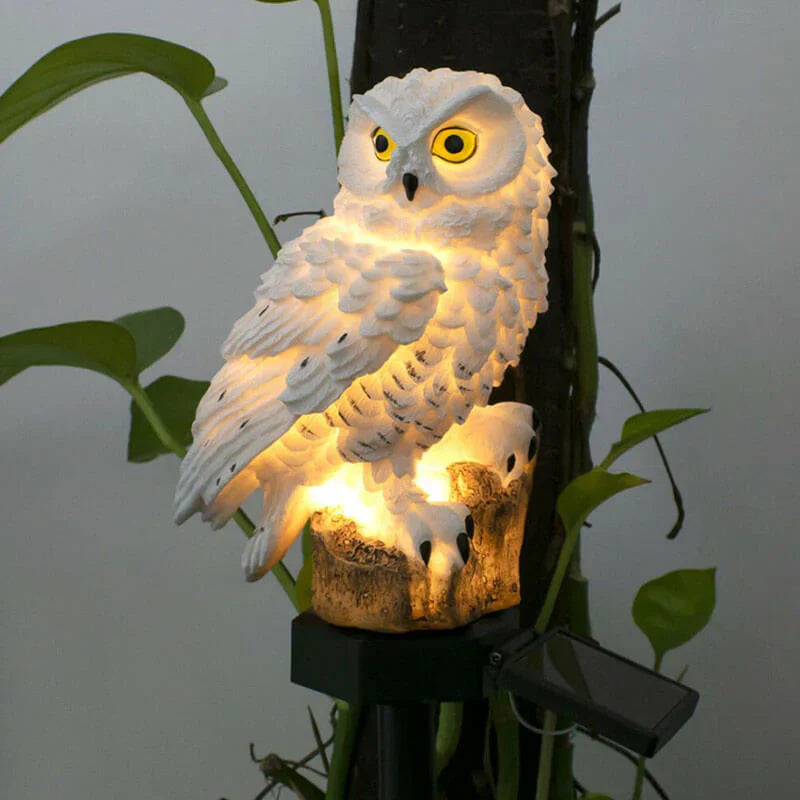Lampada da giardino a energia solare - OwlGlow | Brehn