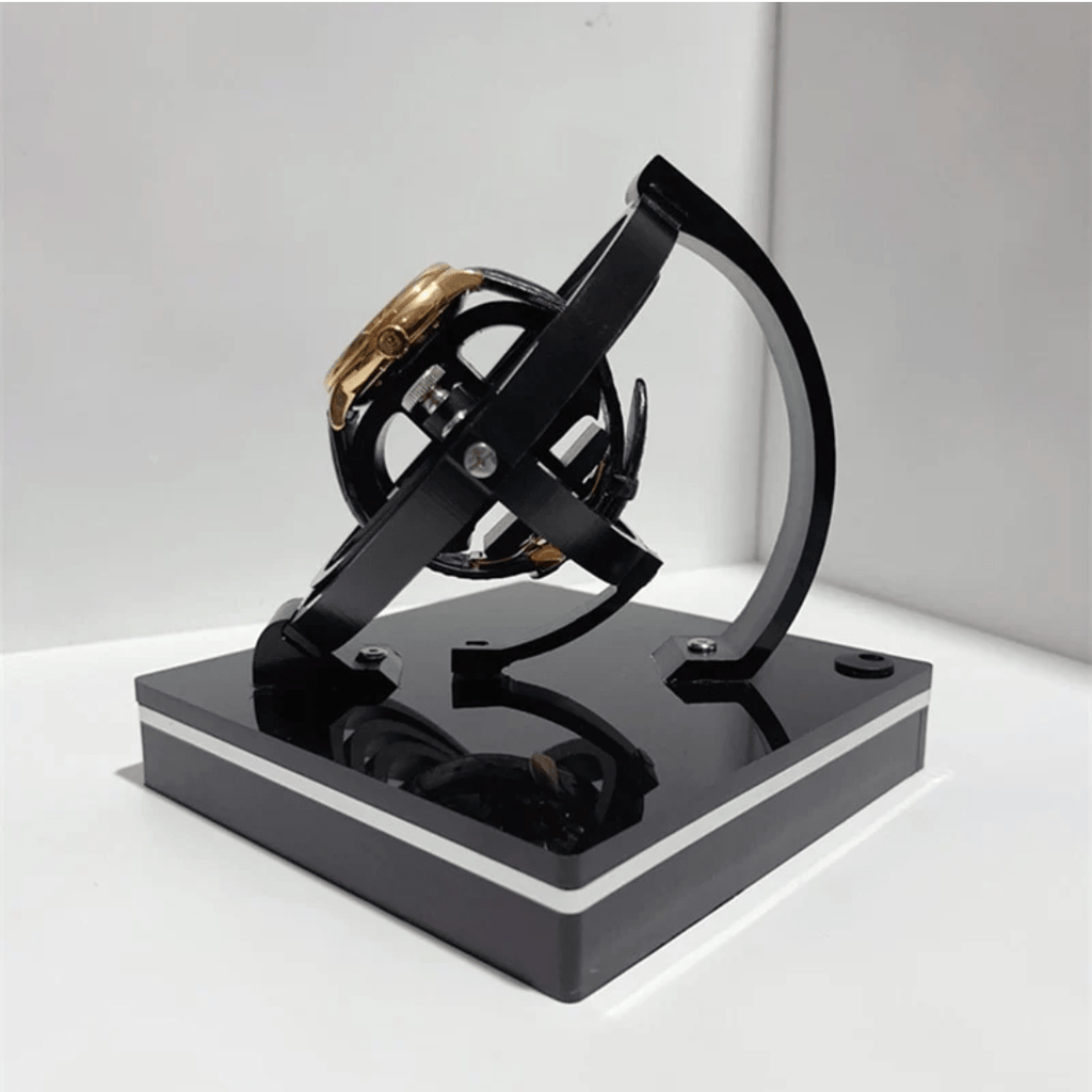 Scatola di Vetrina per Orologi Automatici di Lusso – Mantiene gli Orologi Carichi e Eleva lo Stile degli Interni