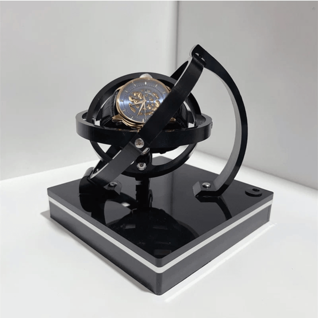 Scatola di Vetrina per Orologi Automatici di Lusso – Mantiene gli Orologi Carichi e Eleva lo Stile degli Interni