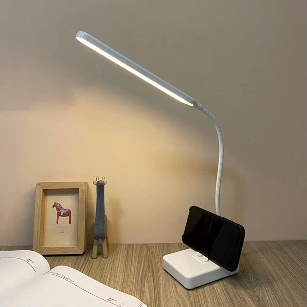 Lampada da Tavolo LED Ricaricabile USB con Braccio Flessibile