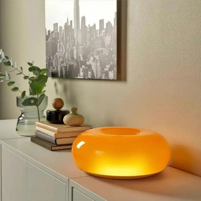 Lampada da Tavolo Donut - Lampada da Tavolo LED Moderna a Forma di Donut