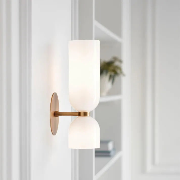 Lampada da Parete a Doppio Strato per un'Illuminazione Impeccabile